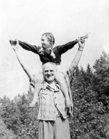 1962 год. Николай Александрович и Галя Додуевы
