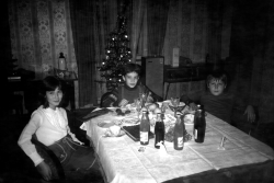 Встреча 1984 года. Юрий Ермаков (в центре), Павел Славский, Антонина Крюкова