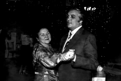 Встреча 1984 года. Лидия Андреевна Дмитрук и Сергей Павлович Крюков