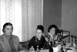 80-летие Е. П. Славского. Сергей Павлович и Марина Ефимовна Крюковы, Нина Ефимовна Славская