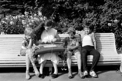 1982 год. Аня Короткова (слева), Максим Мартынов, Юра Ермаков